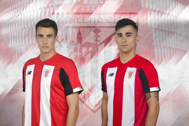 Los jugadores del Bilbao Athletic Ewan Urain y Julen Bernaola serán operados (Foto: Athletic Club)