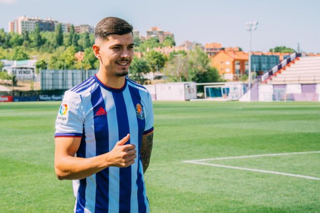 Javi Sánchez, pretendido por el Espanyol (Vía Real Valladolid).