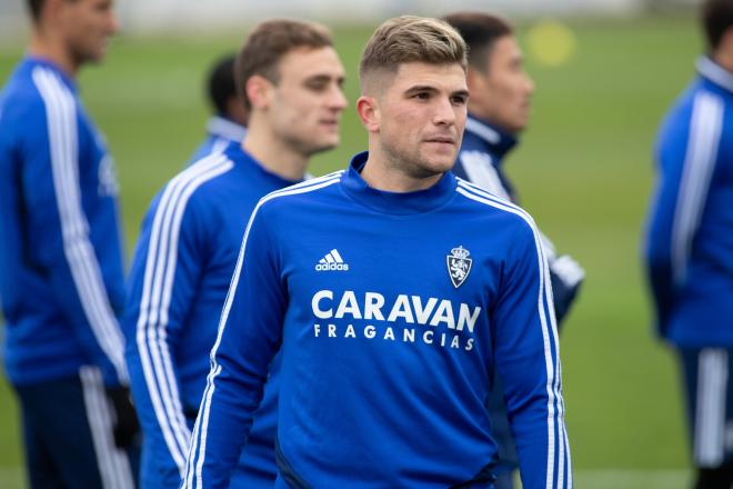 Raúl Guti en un entrenamiento de la Ciudad Deportiva (Foto: Daniel Marzo).