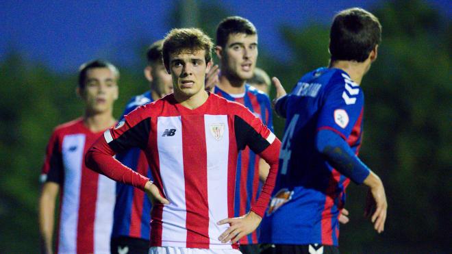 El Leioa derrotó al Bilbao Athletic en Sarriena (Foto: Athletic Club).