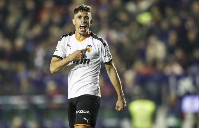 Gabriel en el Levante-Valencia (Foto: Valencia CF)