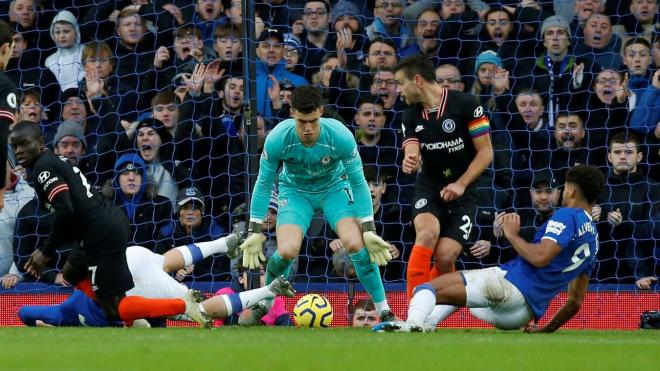 Kepa Arrizabalaga ha fallado en la derrota del Chelsea (Foto: Premier League).