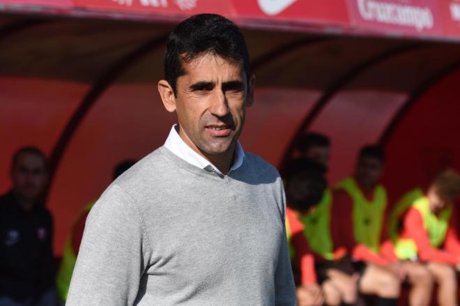 Paco Gallardo deja de ser el entrenador del Sevilla Atlético (Foto: Kiko Hurtado).