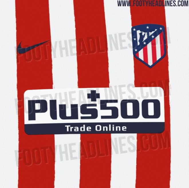 Filtrada la primera equipación del Atlético.