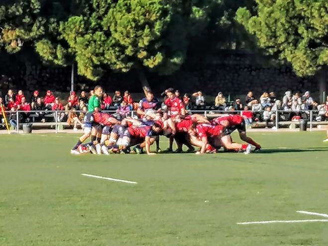 El CAU Rugby Valencia cae con contundencia en Hospitalet por 46-27