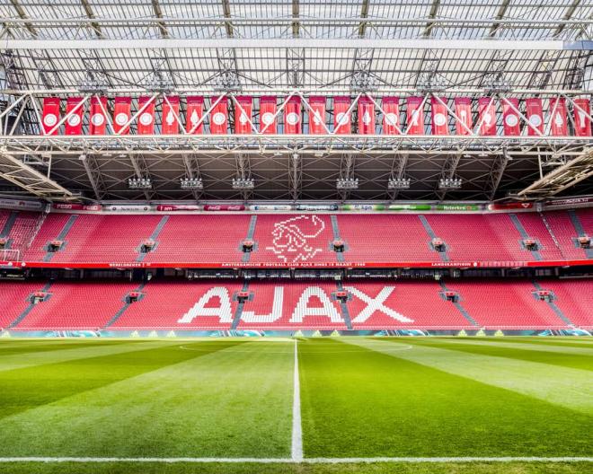 El Johann Cruyff Arena, escenario del partido (Foto: Ajax).