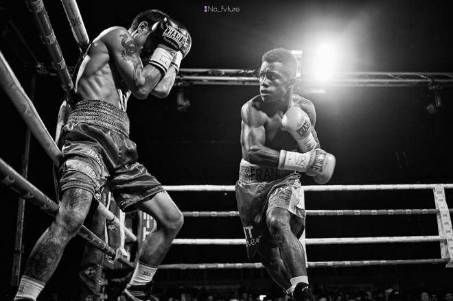 El boxeo espectacular de Fran Mendoza se verá de nuevo en Bilbao (Foto: Vorris Tesla).