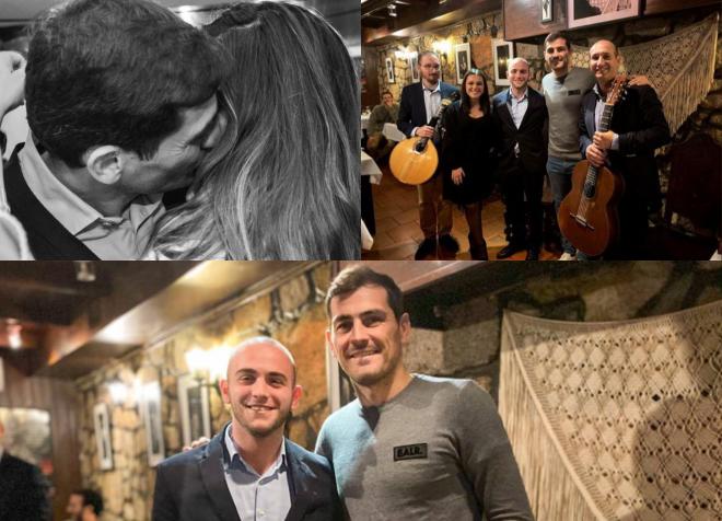 Iker Casillas y Sara Carbonero fueron a una actuación de fado en Oporto (Fotos: Instagram).