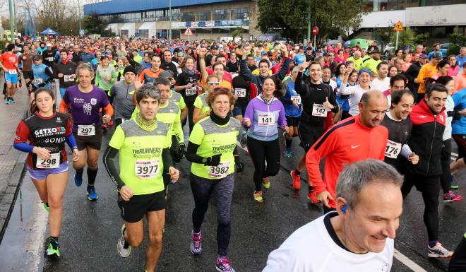 El pasado año se dieron cita más de mil corredores en Getxo.
