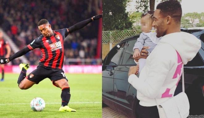 El futbolista del Bournemouth Jordon Ibe (Fotos: Instagram).