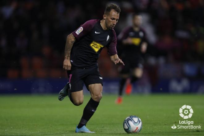 Aitor García, en el Lugo-Sporting (Foto: LaLiga).