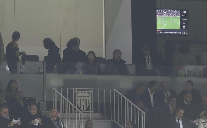 Peter Lim no pisa Mestalla desde el día del Real Madrid (Foto: David González)