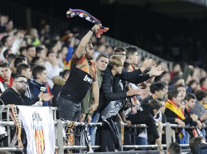 Mestalla vibró con el Valencia - Real Madrid (Foto: David González)