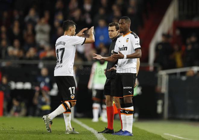 kondogbia, durante el Valencia CF - Real Madrid (Foto: Valencia CF)