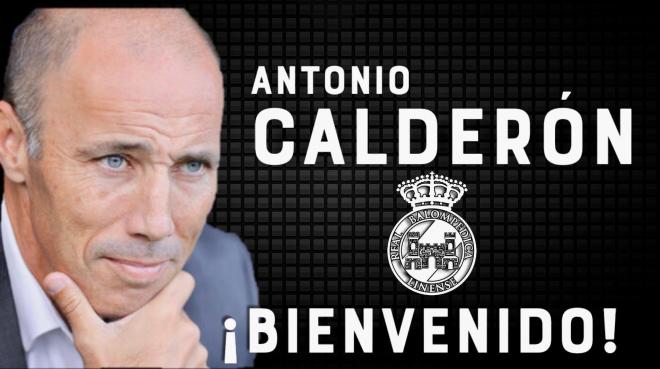 Antonio Calderón, nuevo entrenador de la Balona (Foto: @RBL1912).