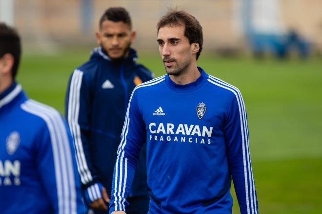 Eguaras en un entrenamiento (Foto: Daniel Marzo).