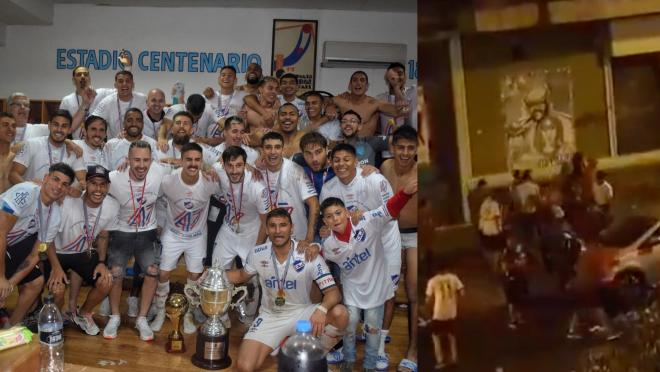 Un aficionado de Nacional murió tras recibir disparos mientras caminaba junto a otros hinchas del equipo en la fiesta por ganarle a Peñarol el campeonato uruguayo.