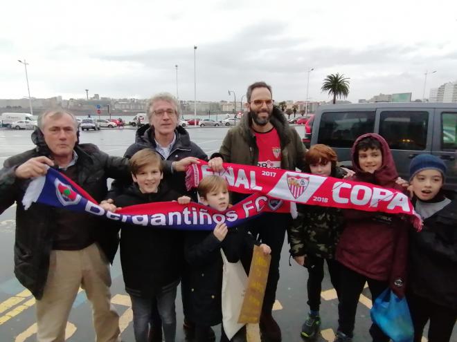 Previa del Bergantiños - Sevilla de la Copa del Rey.