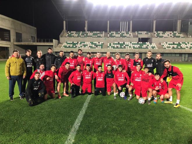 Imagen del Antoniano en la Ciudad Deportiva Luis del Sol (foto: Atlético Antoniano).