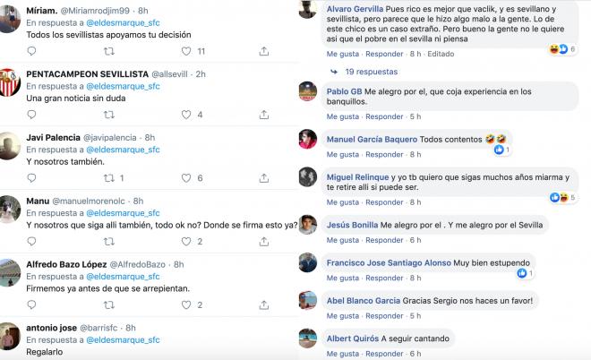 Los comentarios en ElDesmarque de algunos sevillistas tras la decisión de Sergio Rico de querer seguir en el PSG.