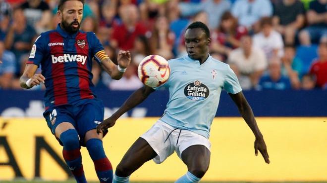 Pione Sisto en el Ciutat de Valencia (Foto: EFE).