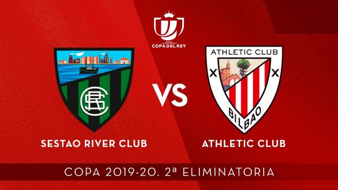 El sorteo de la segunda ronda de Copa de la campaña 2019-20 había deparado también un Sestao River - Athletic Club en Las Llanas.