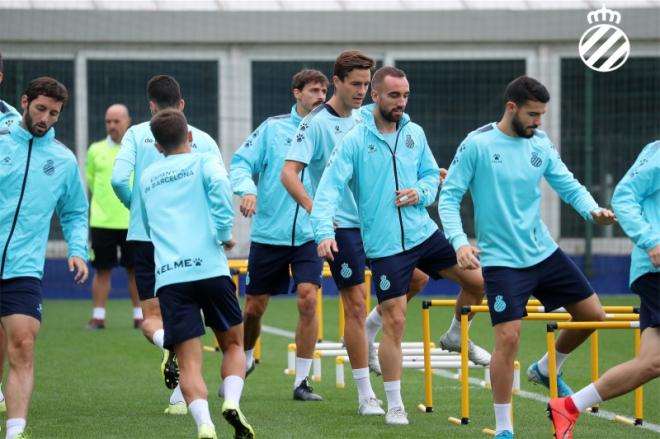 Entrenamiento del Espanyol (Foto: RCDE).