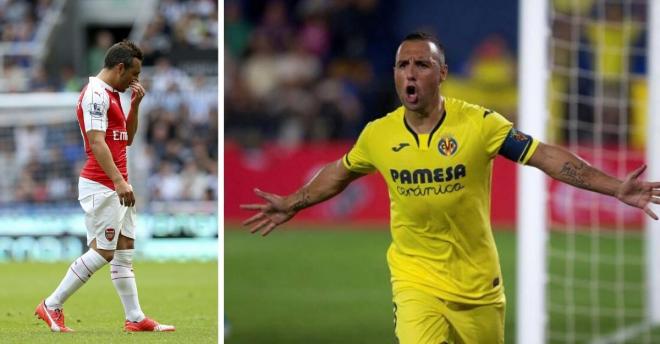 El antes y el después de Santi Cazorla y su lesión.