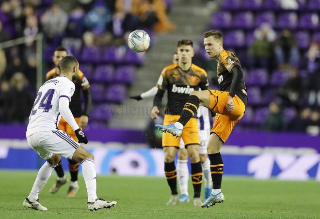 Valladolid  y Valencia empataron en la primera vuelta (Foto: Valencia CF).
