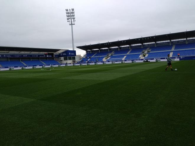 Estadio El Alcoraz, escenario del partido.