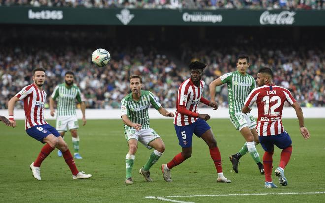 Canales, en el partido ante el Atlético (Foto: Kiko Hurtado).