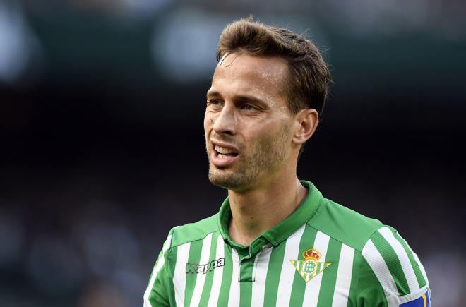 Canales, en el partido ante el Atlético (Foto: Kiko Hurtado).