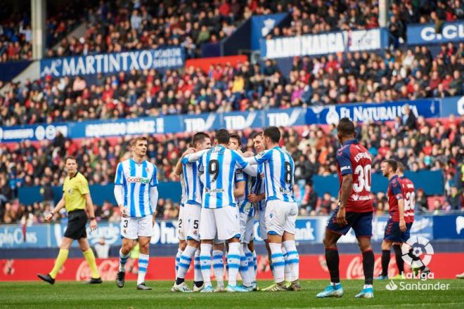 La Real Sociedad cerró 2019 ganando 3-4 en El Sadar.