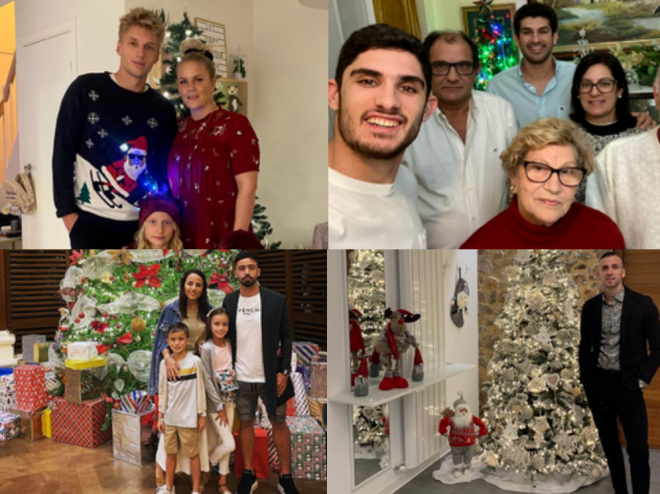 La Nochebuena y Navidad de los jugadores del Valencia CF.
