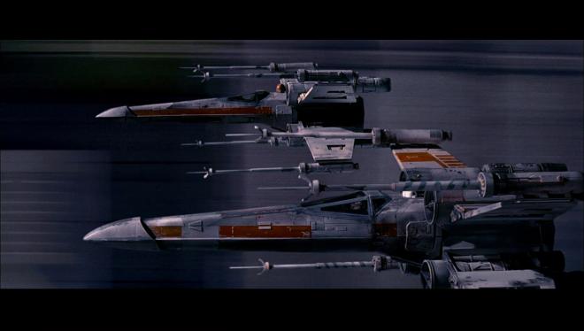 Dos Ala-X en la Estrella de la Muerte (Foto: Lucasfilm).
