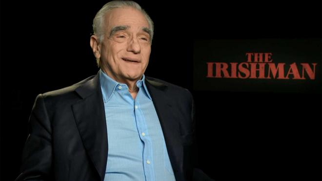 Martin Scorsese durante la promoción de El Irlandés (Foto: RTVE).