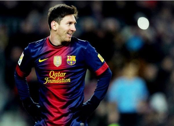 Messi, en un partido con el Barcelona hace varias temporadas,