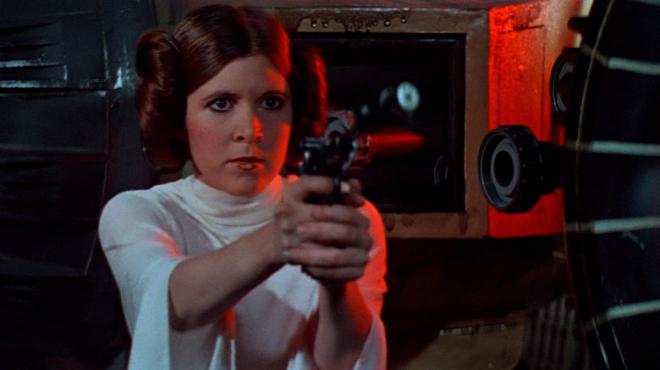 Leia Organa en Star Wars: Una nueva esperanza (Foto: Disney)