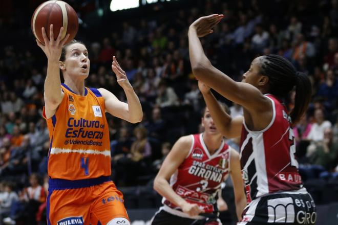 Valencia Basket compite pero cede ante un gran Spar Citylift Girona