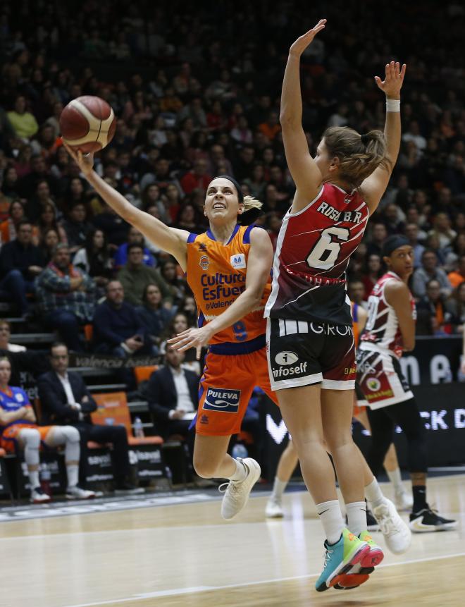 Valencia Basket compite pero cede ante un gran Spar Citylift Girona
