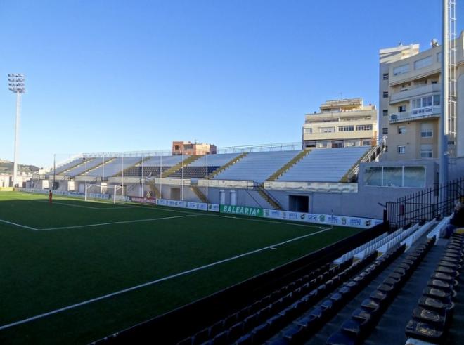 El estadio Alfonso Murube de Ceuta, donde jugará la Real su partido de Copa de Rey.
