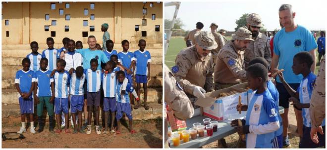 Algunas imágenes de la misión que se desarrolla en Mali.