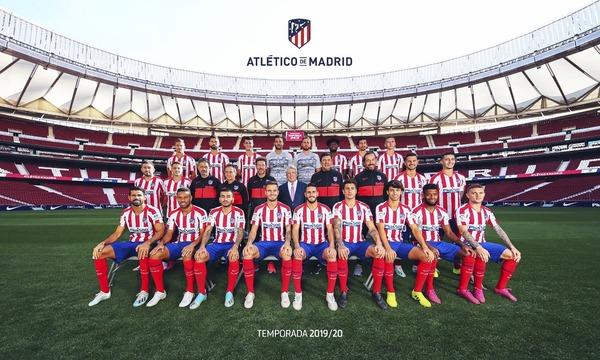La foto oficial del Atlético de Madrid en el curso 19-20 (Foto: ATM).
