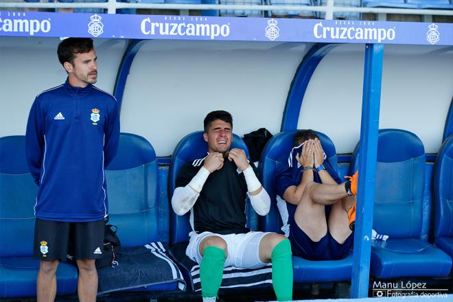 El Mirandés arrebató al Recre la posibilidad de un ascenso que no llegó. (Manu López / Albiazules.es).