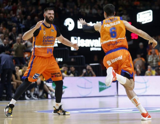 Valencia Basket en acción