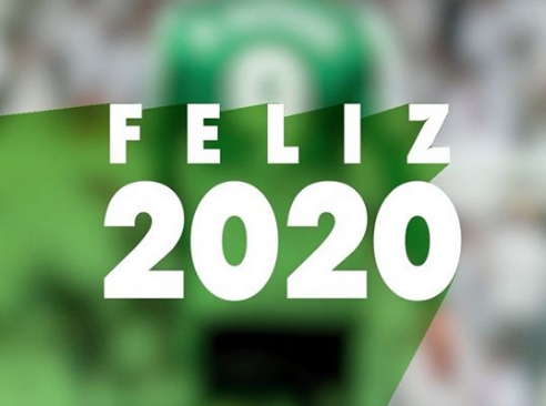 Así felicitaron el 2020 los jugadores del Betis.