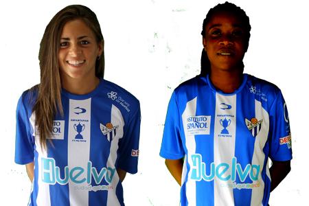 Sara Navarro y Oluwatobiloba Olanrewaju causan baja en la plantilla del Sporting. (@sportinghuelva)