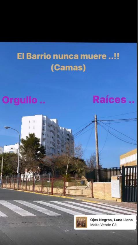El barrio de Sergio Ramos en Camas.