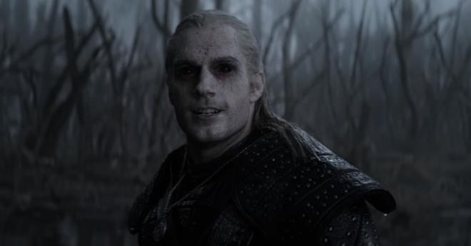 Geralt de Rivia bajo los efectos de un brebaje (Foto: Netflix).