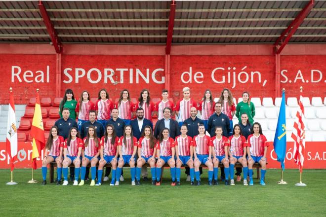 Plantilla del Sporting de Gijón Femenino (Foto: SPO)